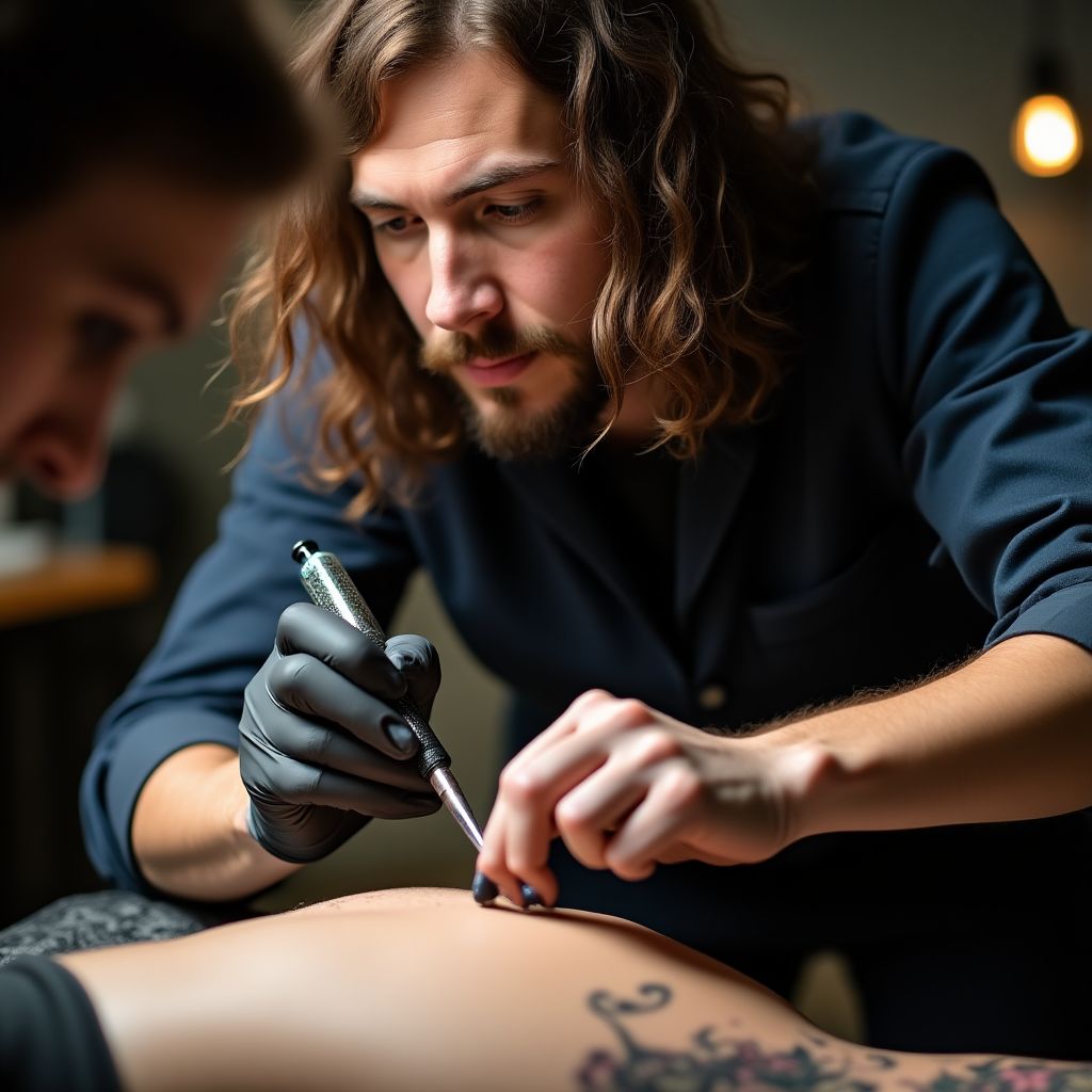 Taller de negocio de tatuajes